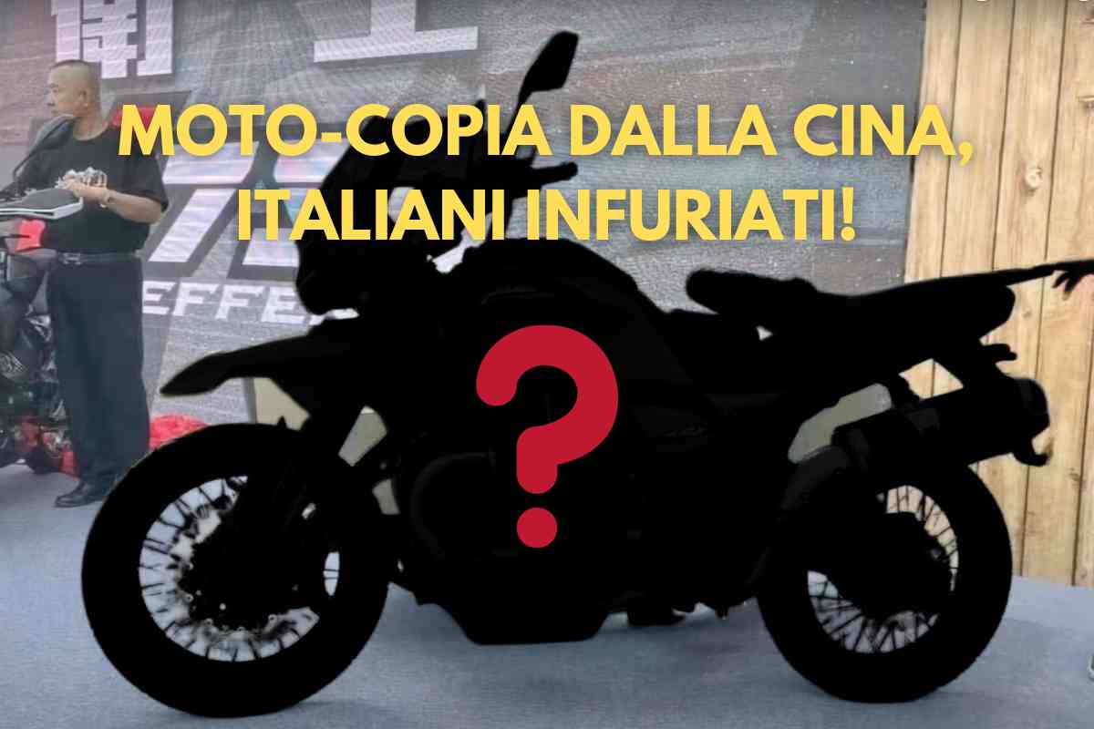 V750 Defender copia Moto Guzzi moto cinese