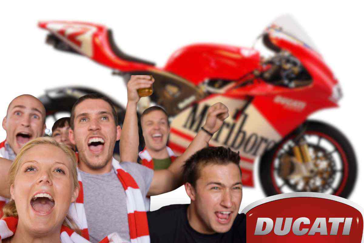 Appassionati Ducati in delirio