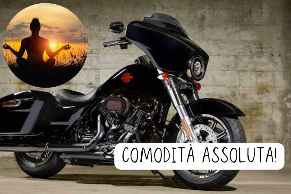 Motocicletta più comoda