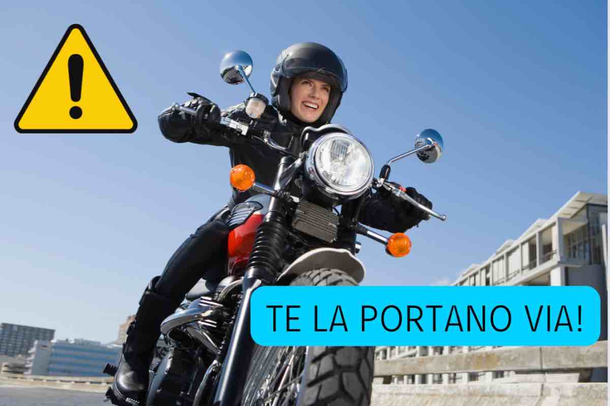 Moto sequestro regole