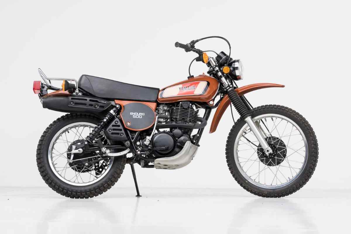 Una Yamaha ferma 45 anni in condizioni perfette