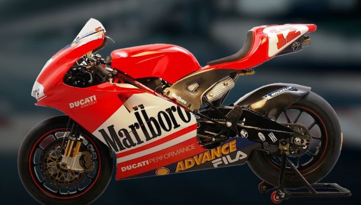 all'asta il primo modello motogp ducati