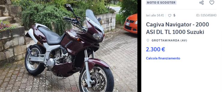 Cagiva Navigator, occasione incredibile