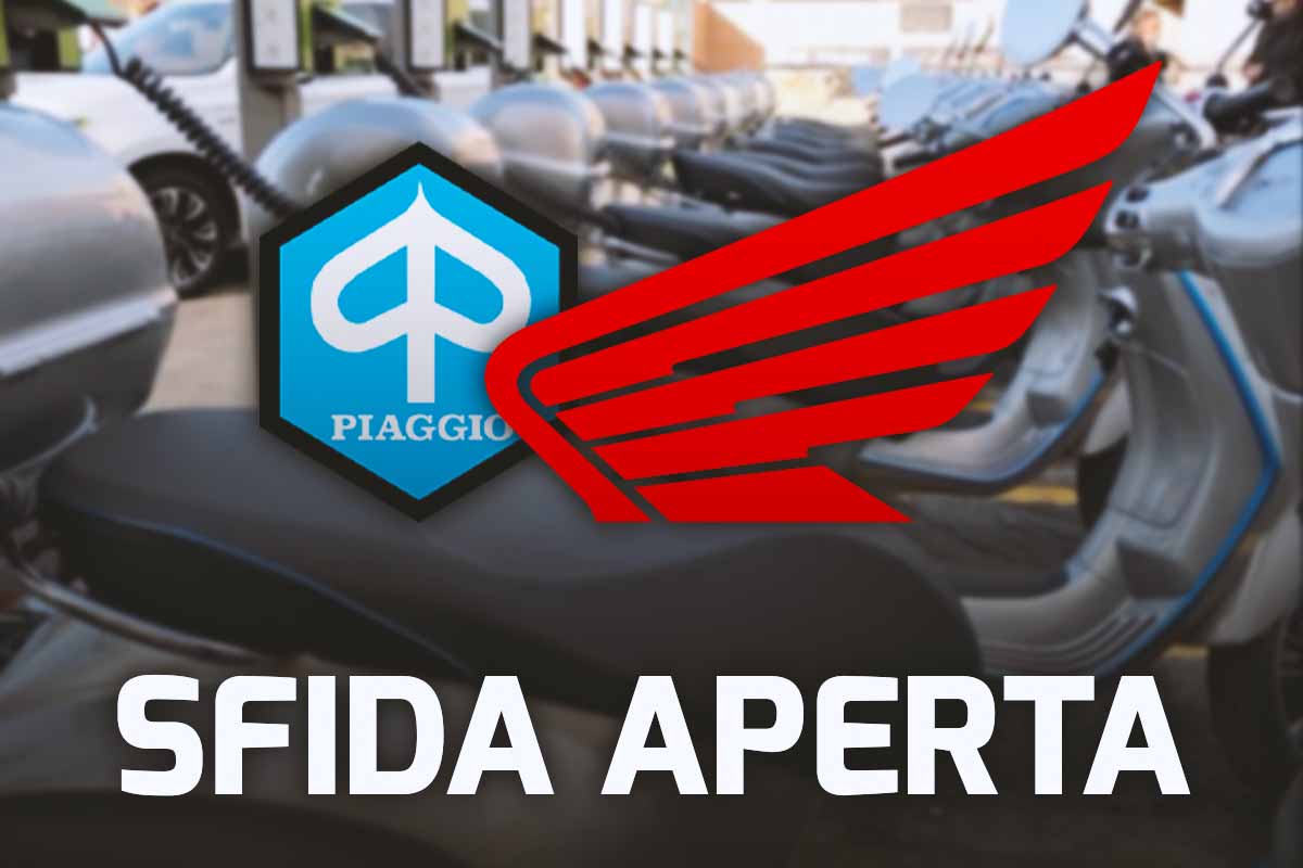 Scooter elettrico Honda vs Piaggio