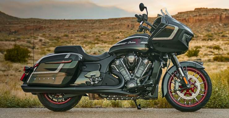 Harley Davidson rivale Indian Challenger Elite