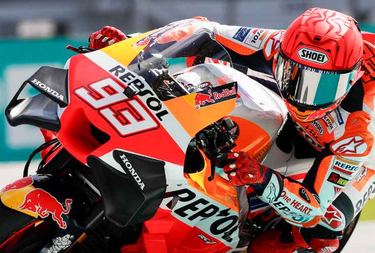 Honda, Mir punge Marquez