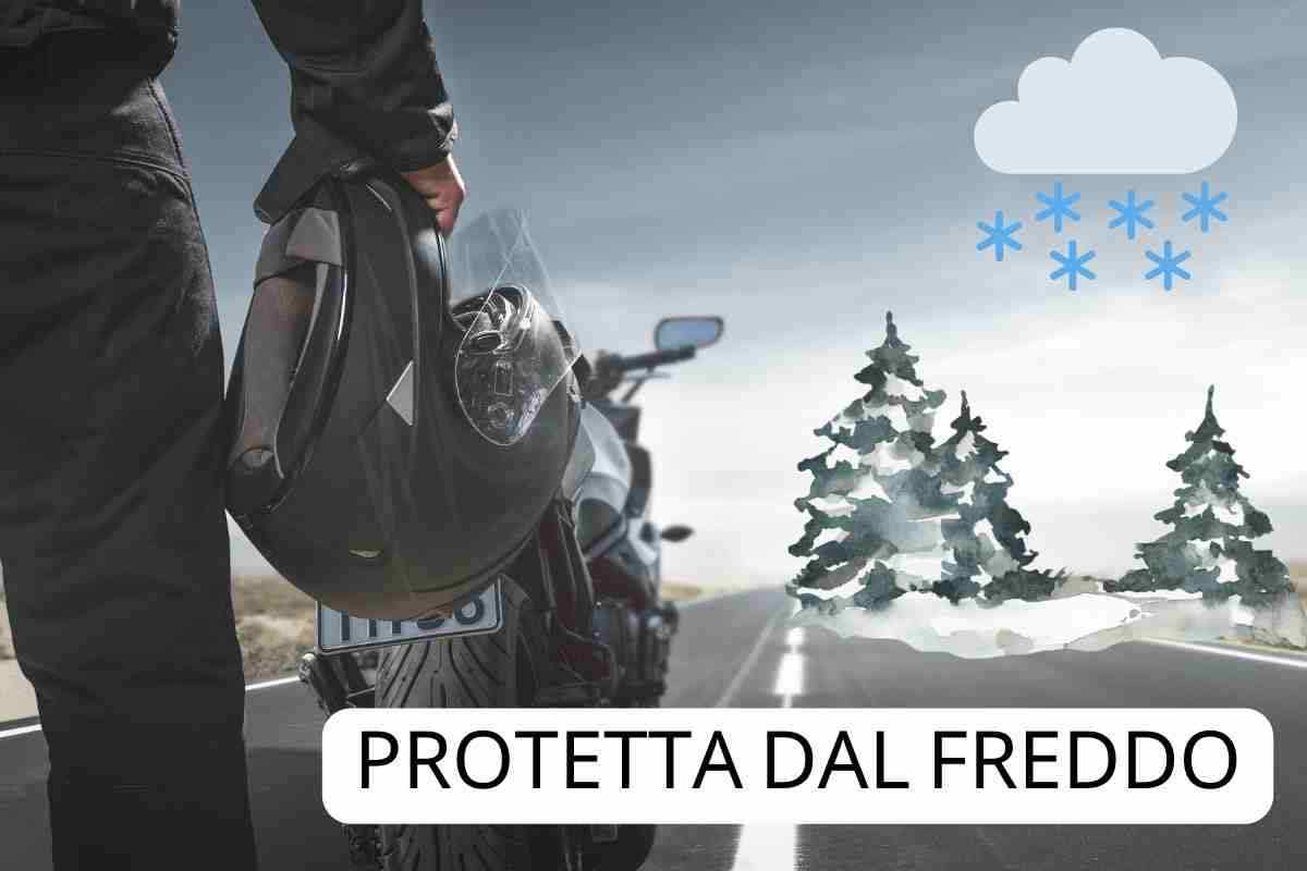 Proteggere la moto dal freddo