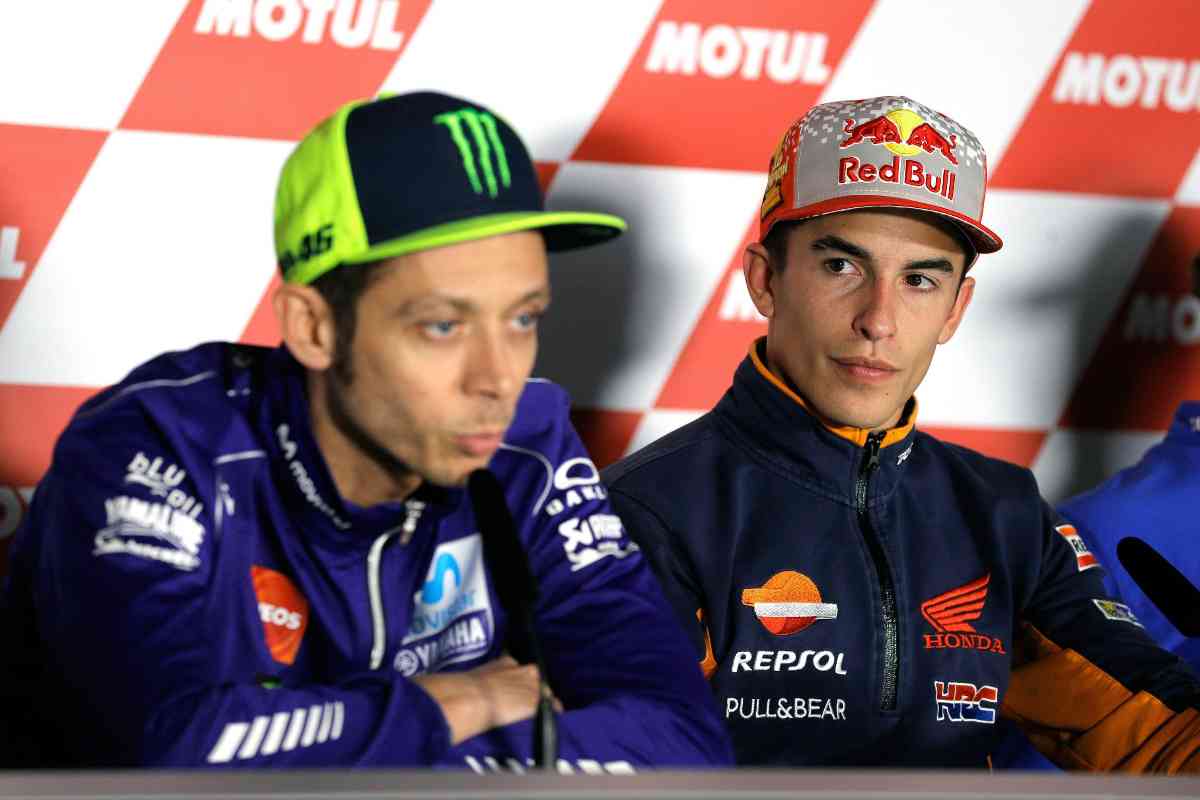 Marquez-Valentino Rossi, ci risiamo con le frecciate