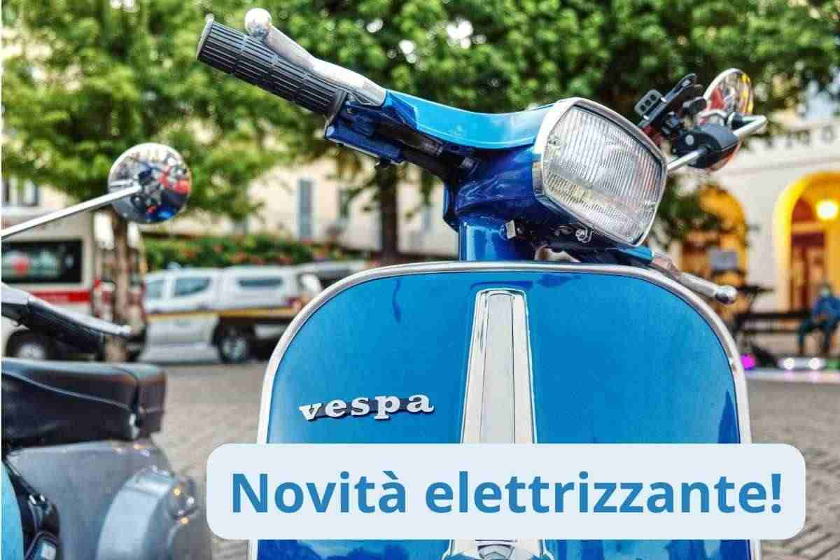 Novità Vespa elettrizzante