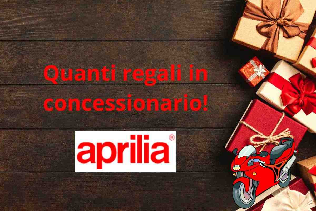 Regali Aprilia in concessionario