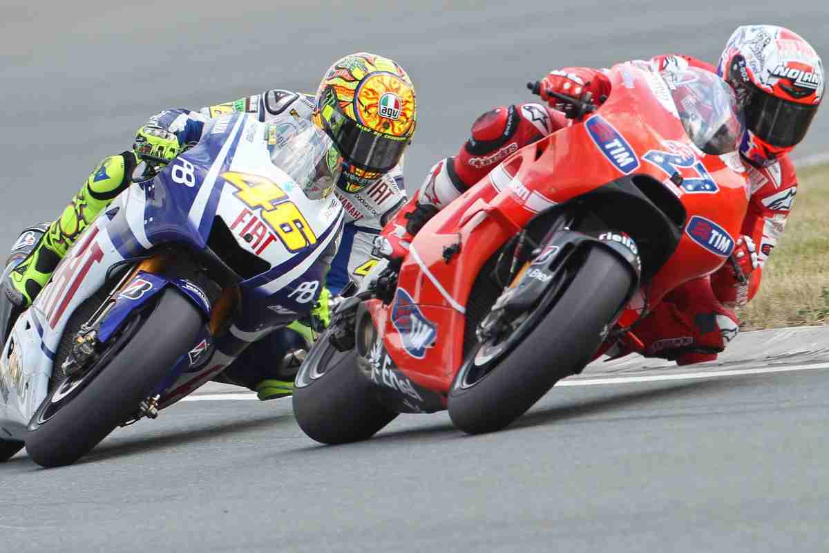 Casey Stoner e Valentino Rossi che parole