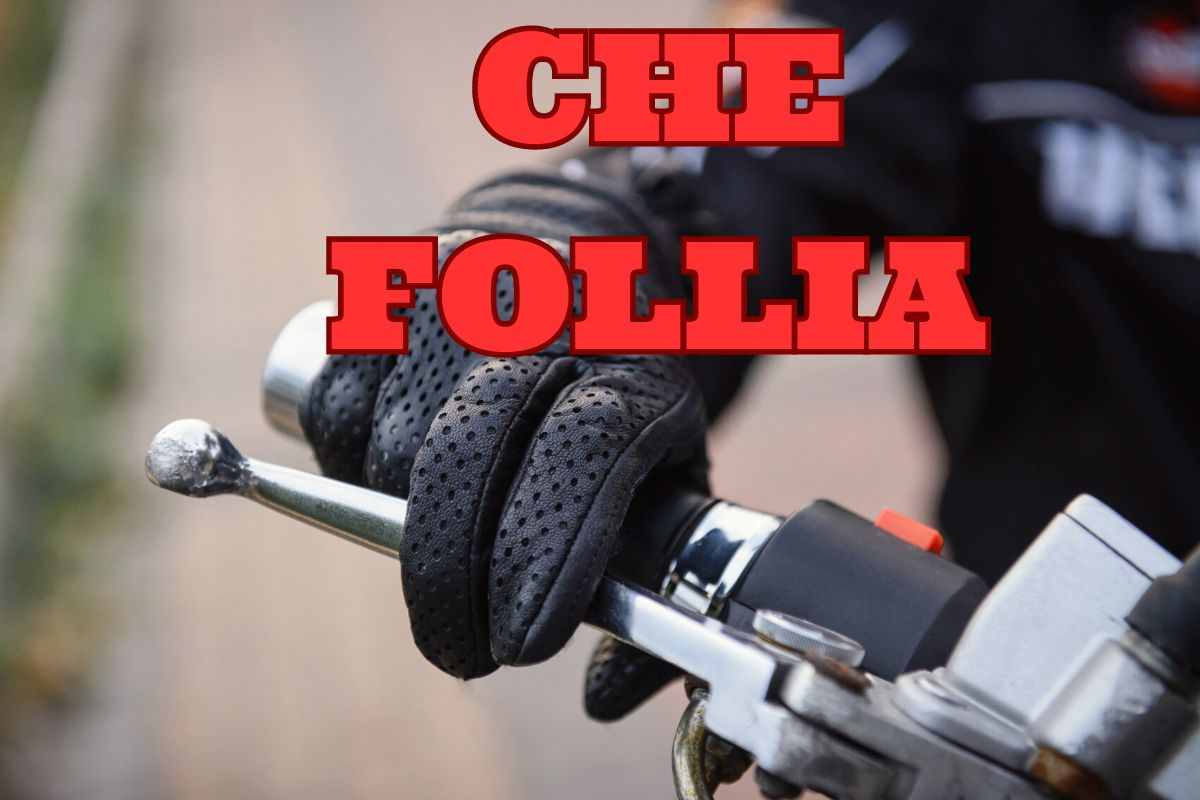 gara clandestina in moto