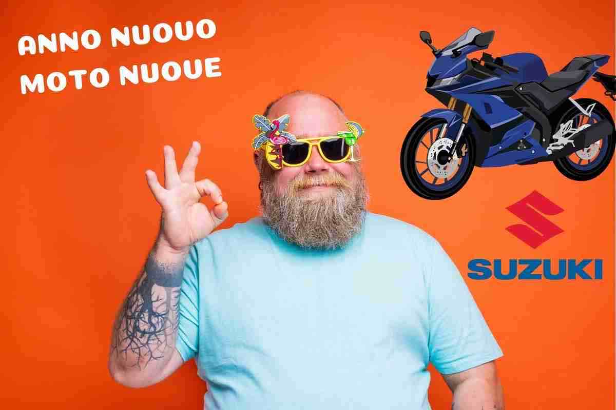 Nuovo anno motociclette Suzuki Italia