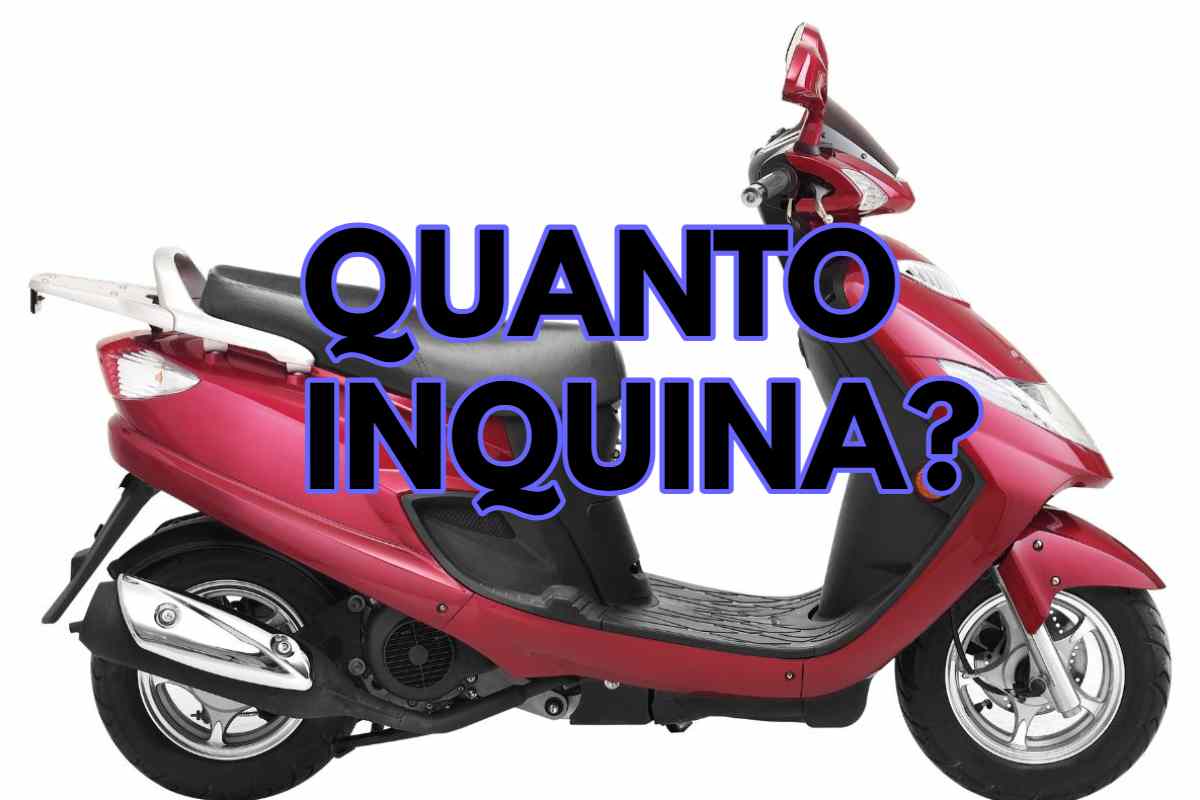 Scooter, emissioni nocive