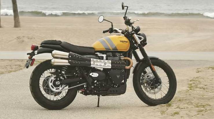 Triumph Scrambler 900 Stealth Edition Orange, caratteristiche