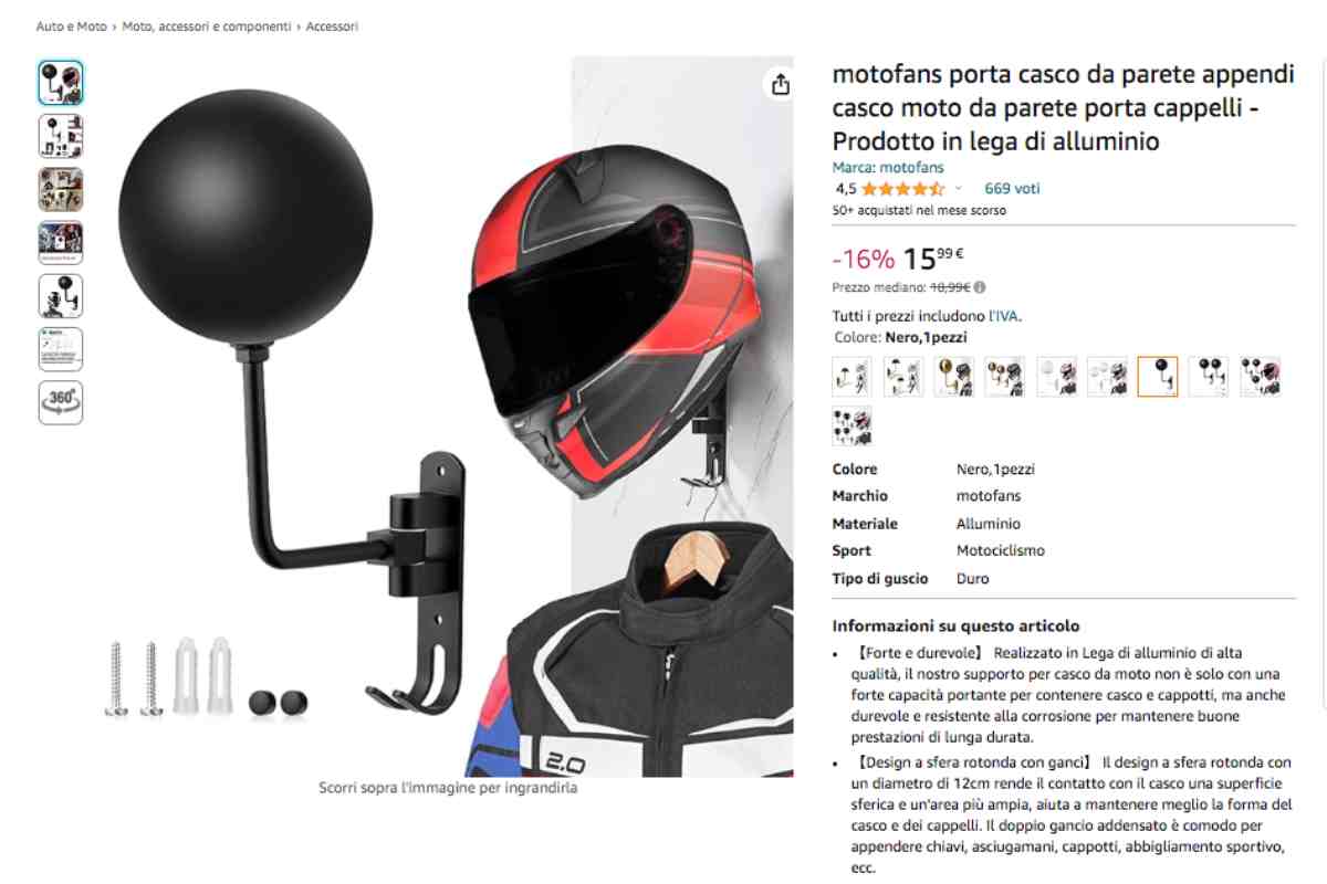 Portacasco, il regalo perfetto per questo Natale