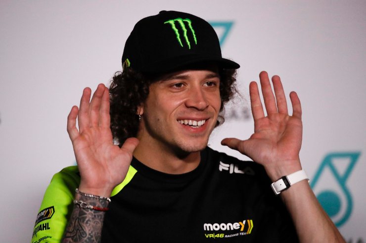 Marco Bezzecchi accuse Marquez Rossi MotoGP Bagnaia Martin