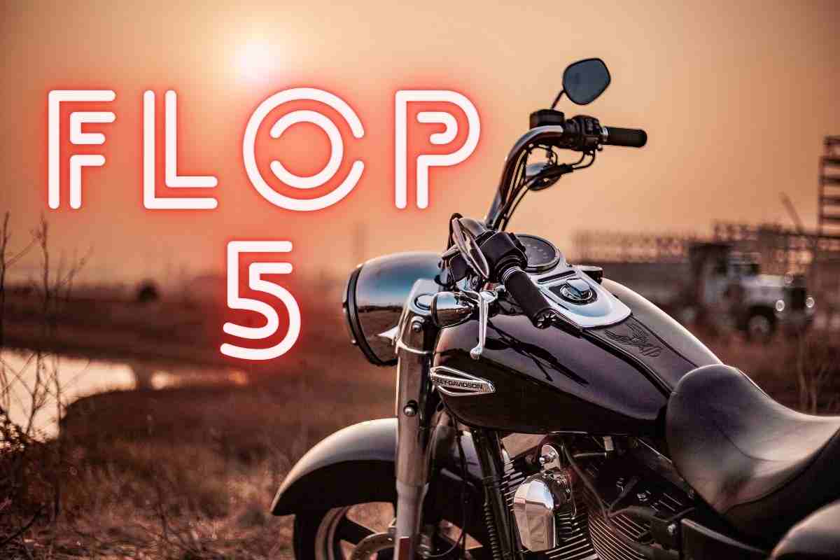 Flop moto valore Moto Guzzi Kawasaki Yamaha Aprilia Husqvarna