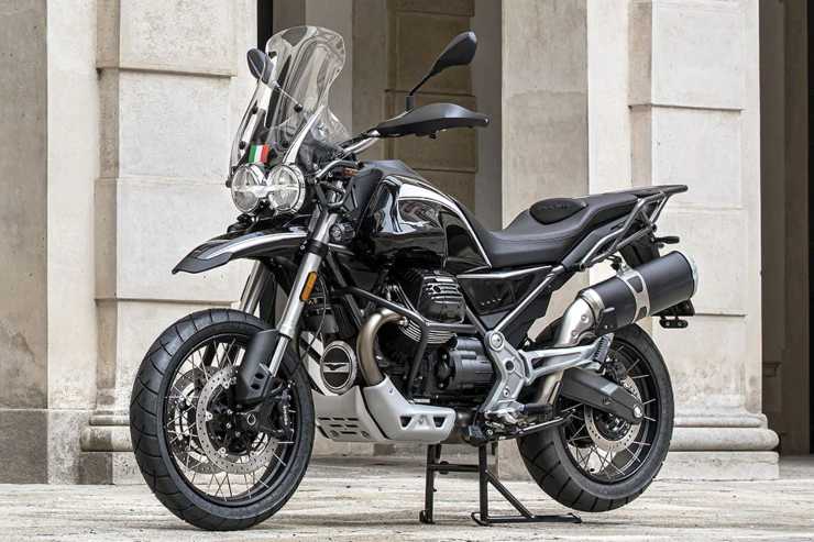 Moto Guzzi V85 TT cambiamento concessionaria regalo