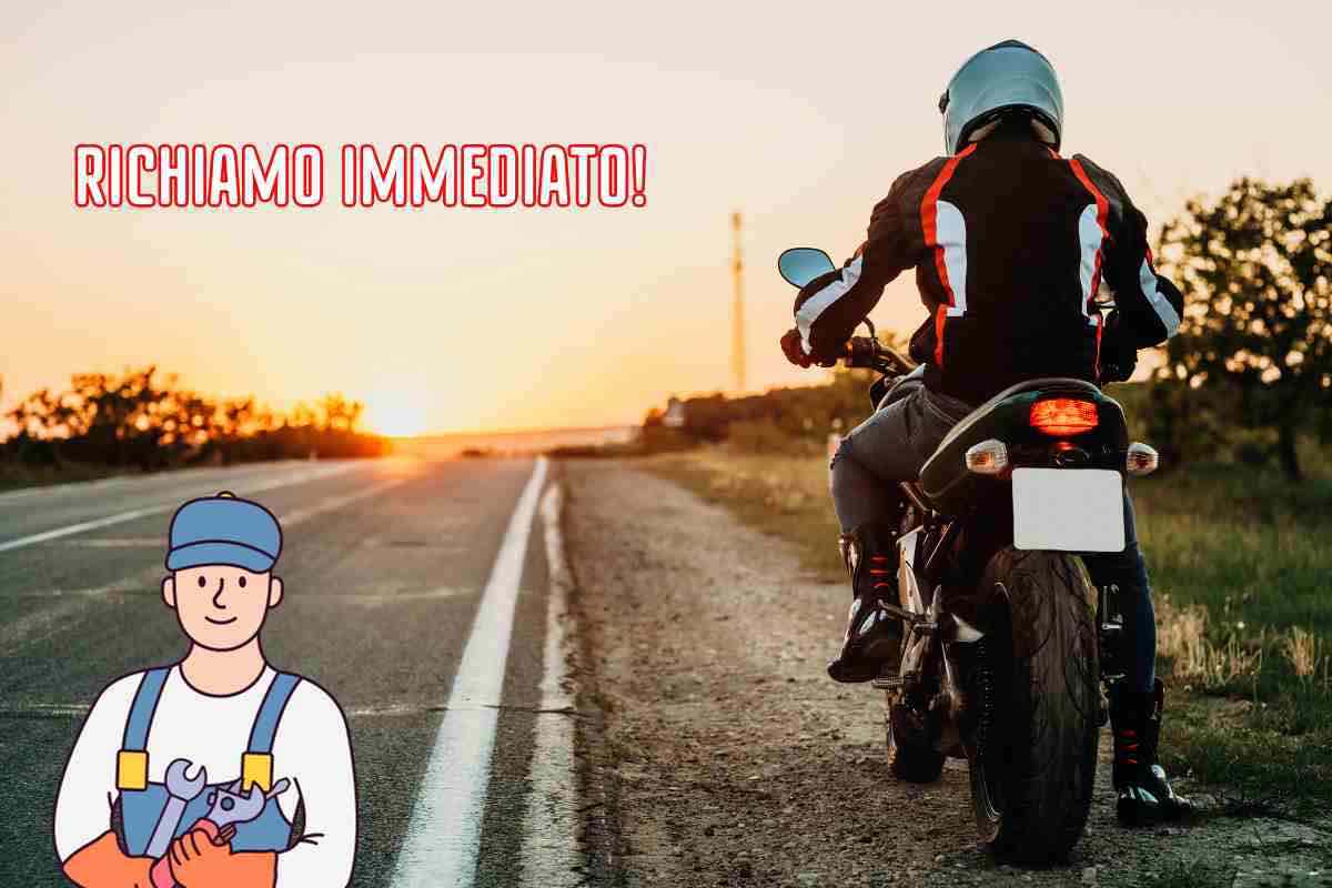 Richiamo motocicletta cinese