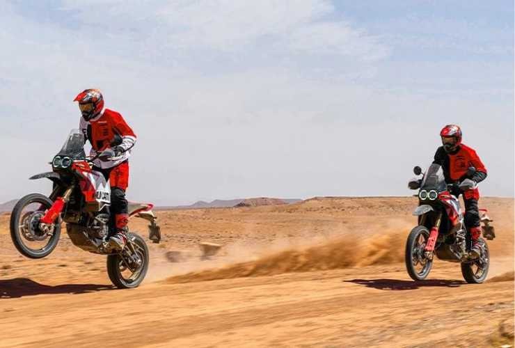 Le caratteristiche della Ducati DesertX Rally