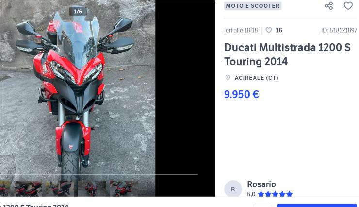 Ducati Multistrada che prezzo