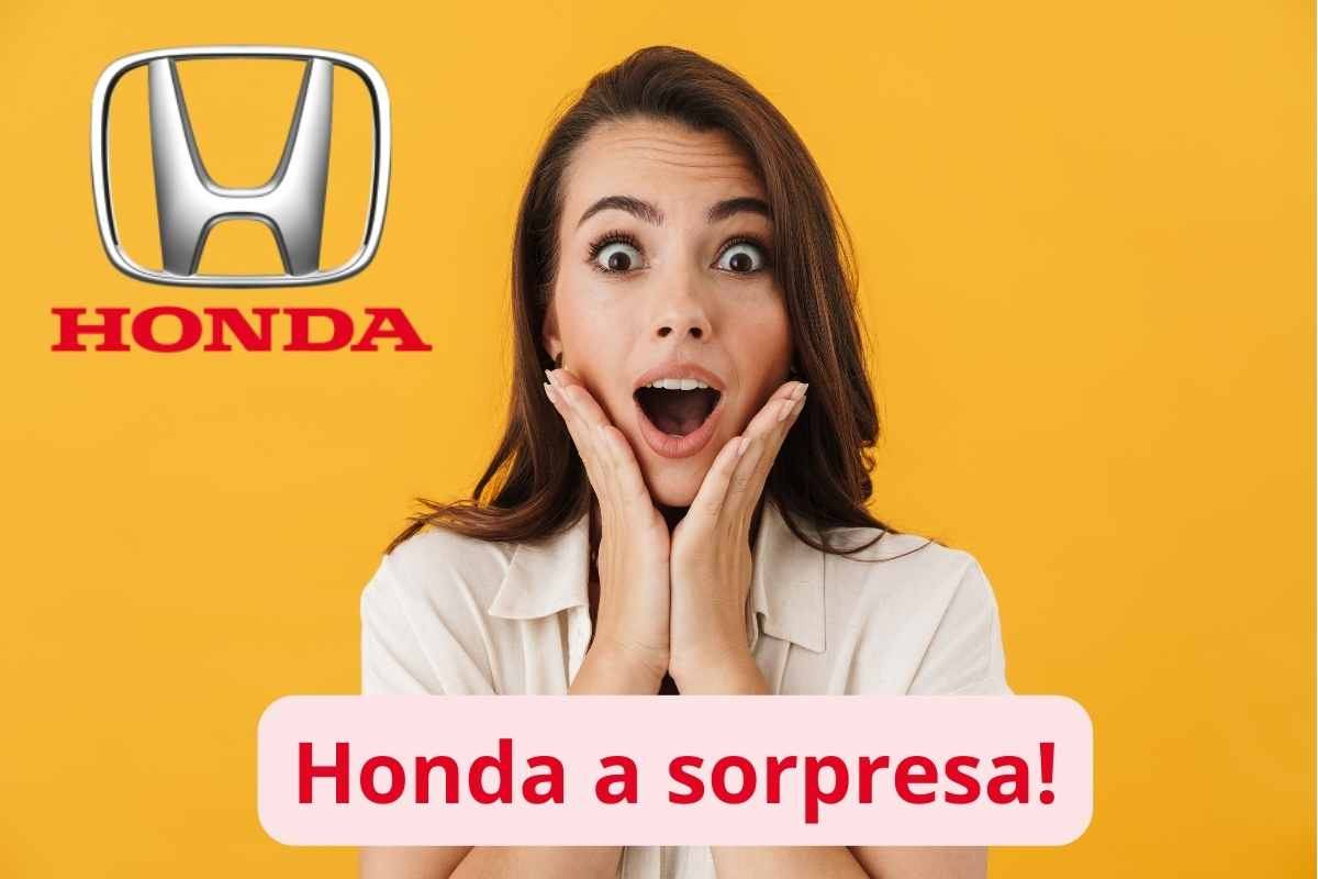 Sorpresa Honda per il futuro
