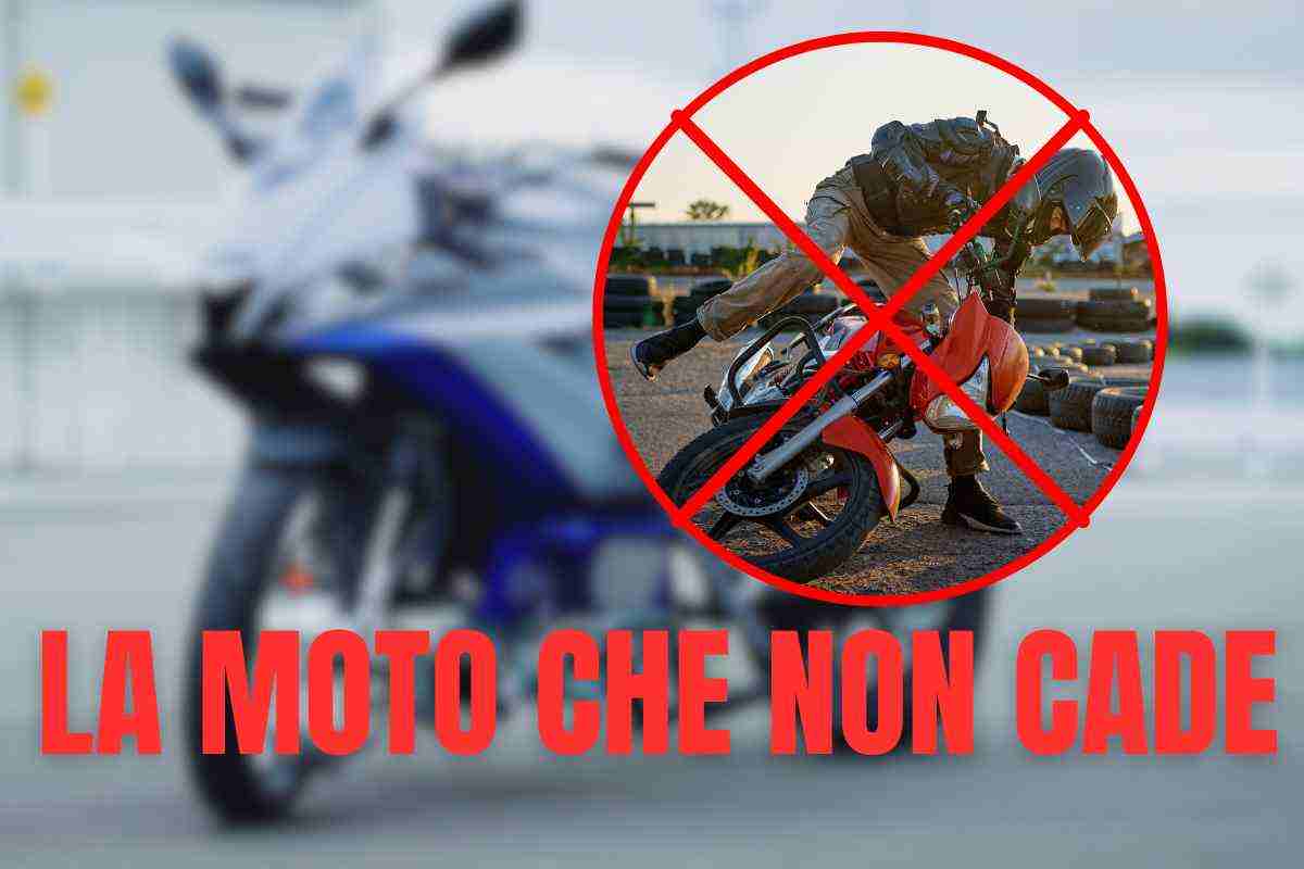 moto che non cade