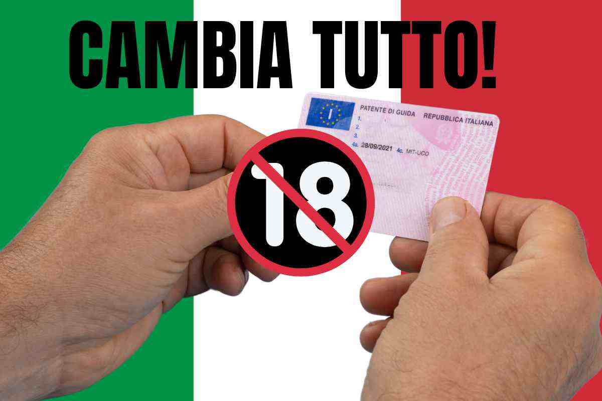 patente 18 anni cambia tutto