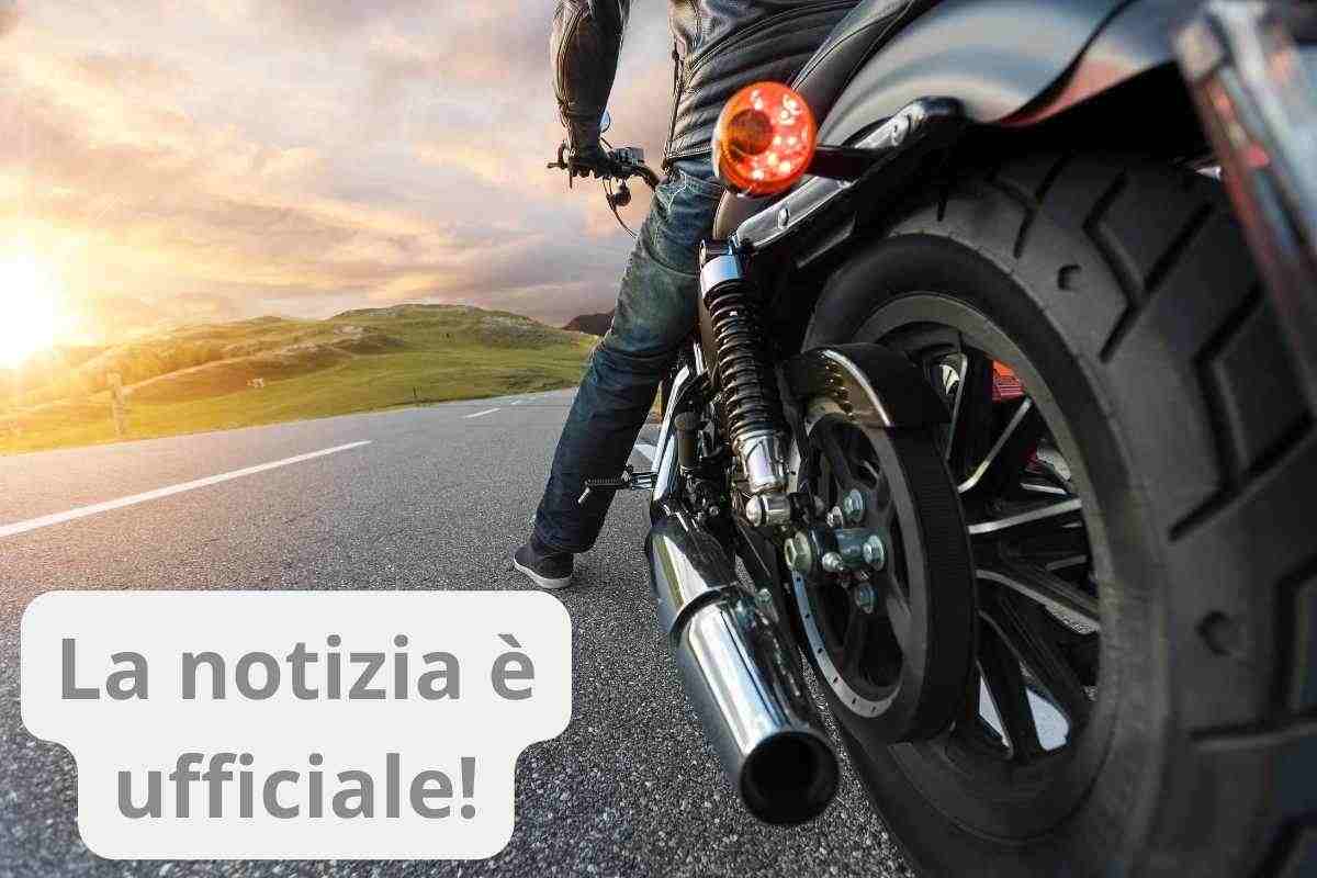 Notizia ufficiale per il colosso delle moto