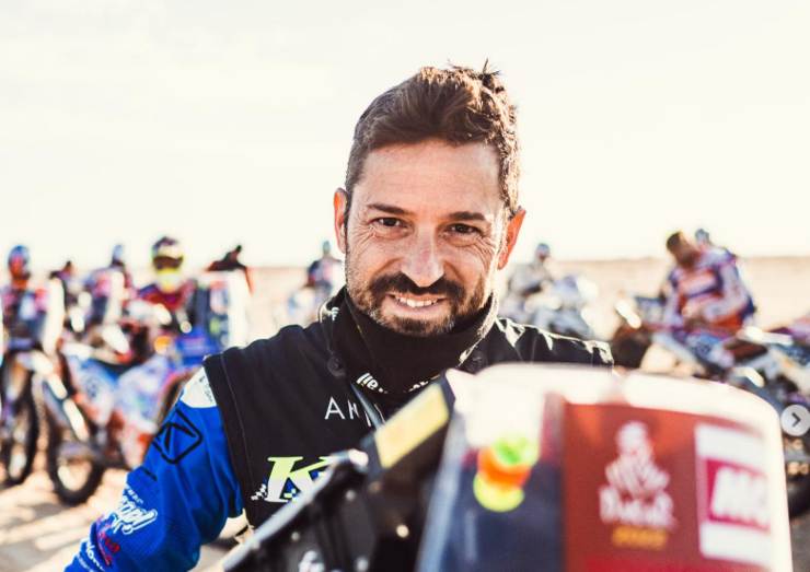 Carles Falcon motorsport Dakar infortunio grave