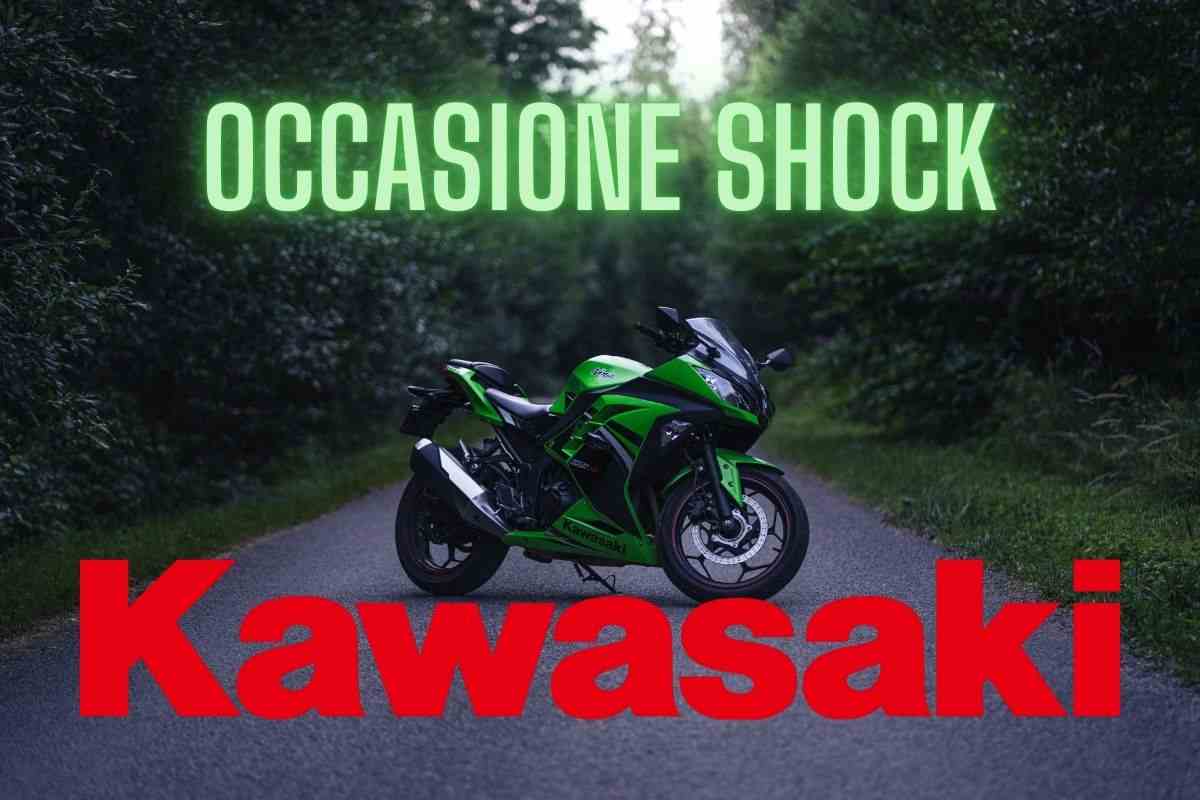 Questa Kawasaki nuova costa meno di uno smartphone: occasione clamorosa, possono comprarla tutti