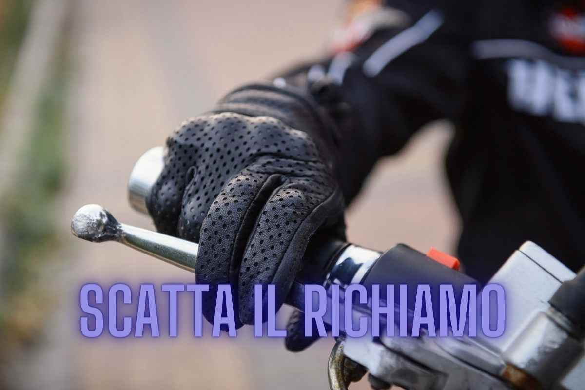 Maxi richiamo per questa moto: scovato il difetto, è corsa per riportarla in fabbrica