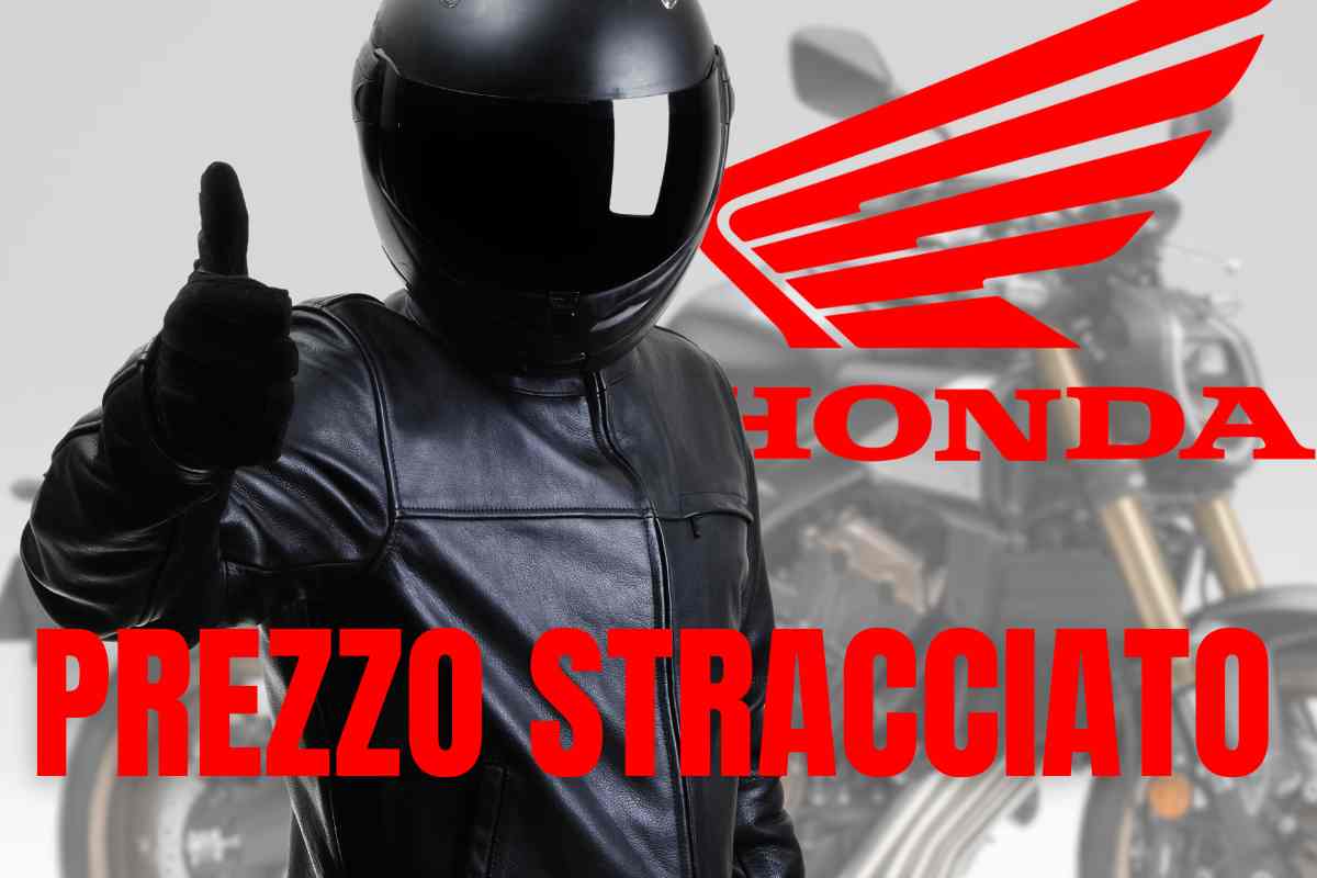 Honda, crolla il prezzo della moto iconica: adesso la paghi una sciocchezza