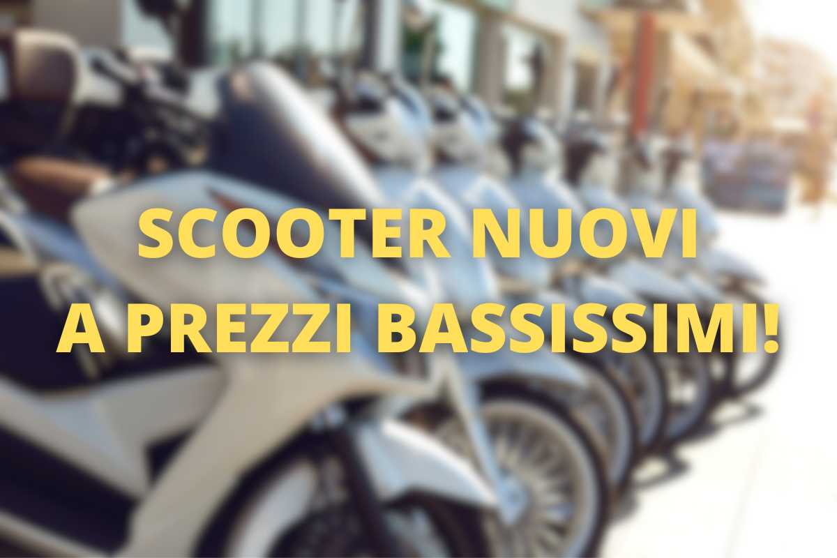 Scooter elettrici in sconto con incentivi 2024