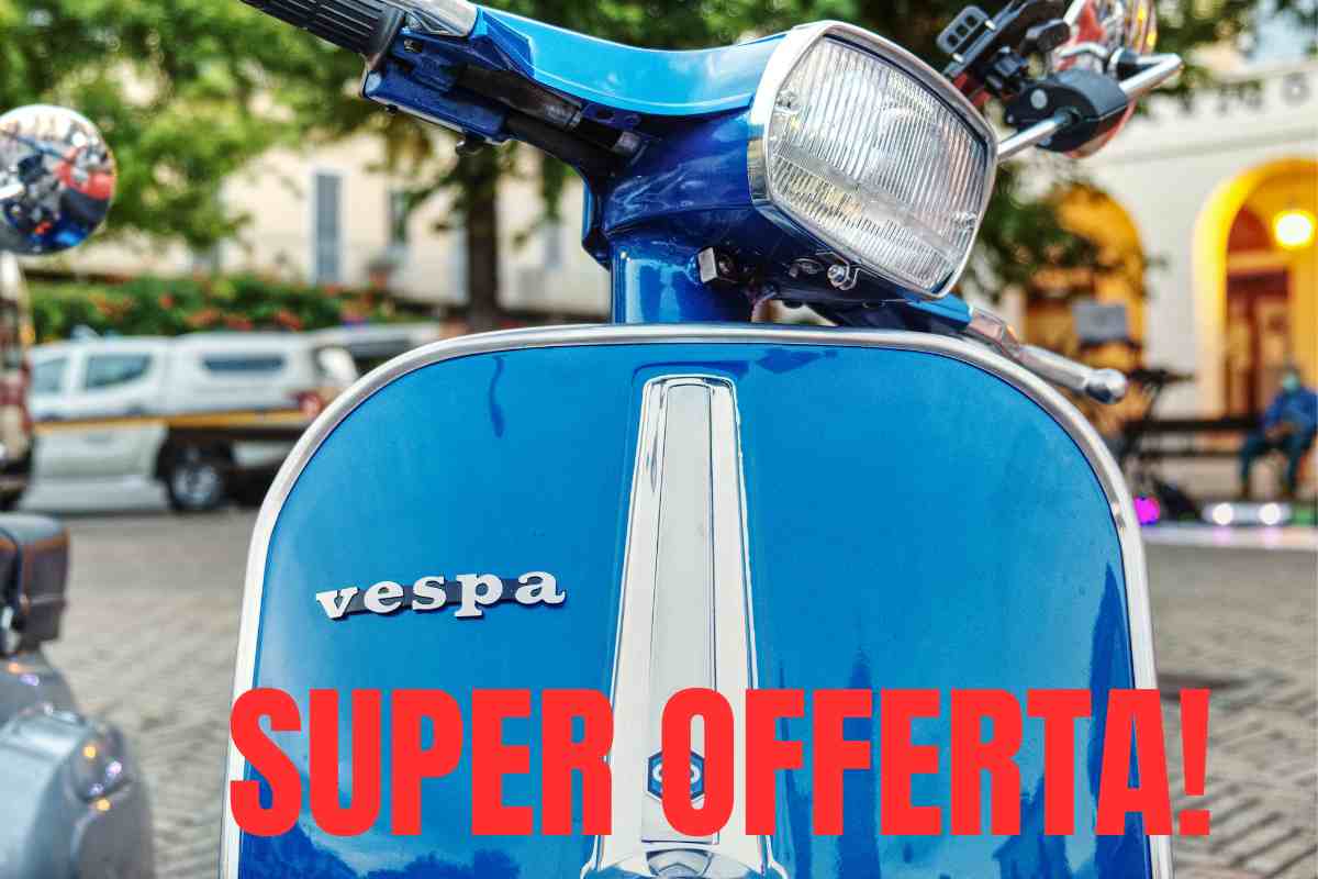 vespa moto offerta