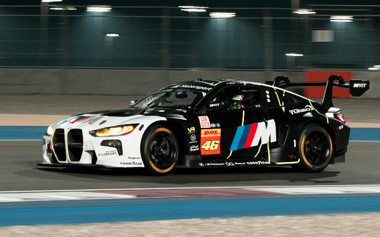 BMW M4 GT3 pronta alla gara