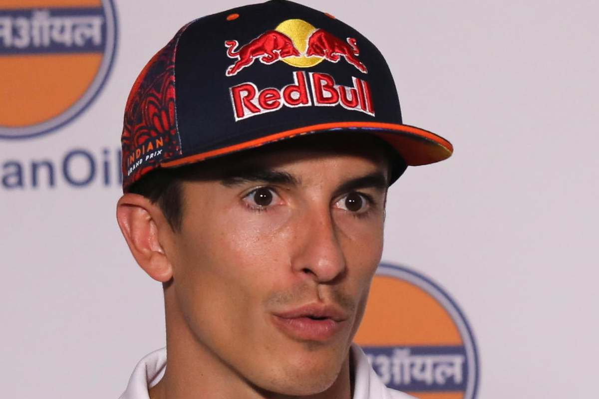 Marquez parole dure