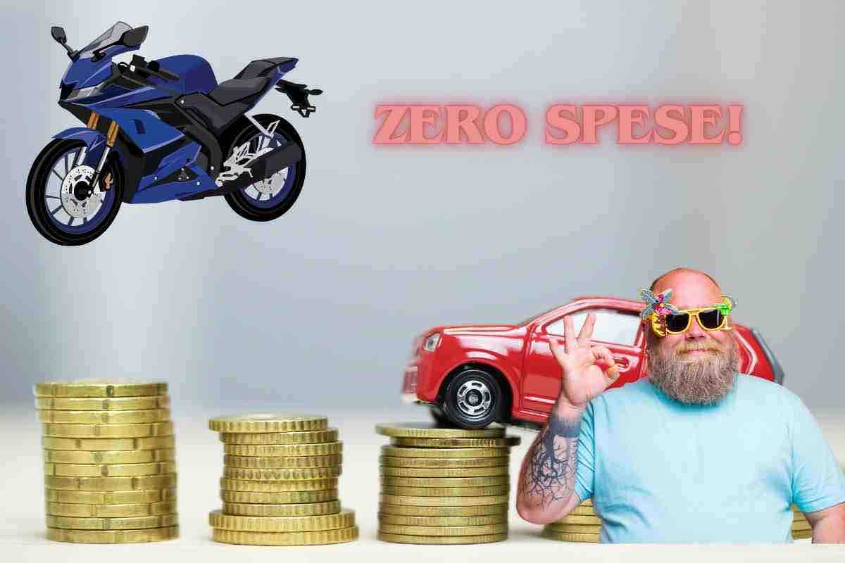 Niente bollo per la motocicletta