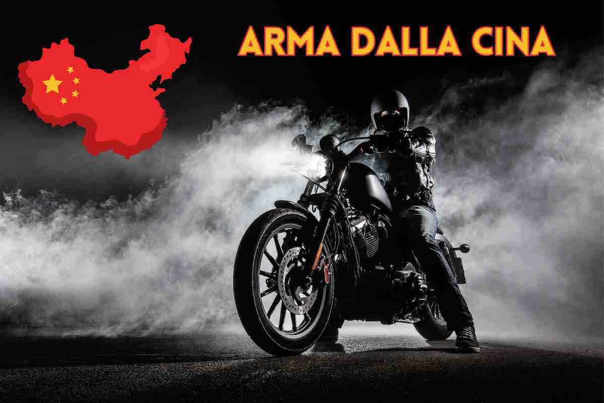 Motocicletta in arrivo