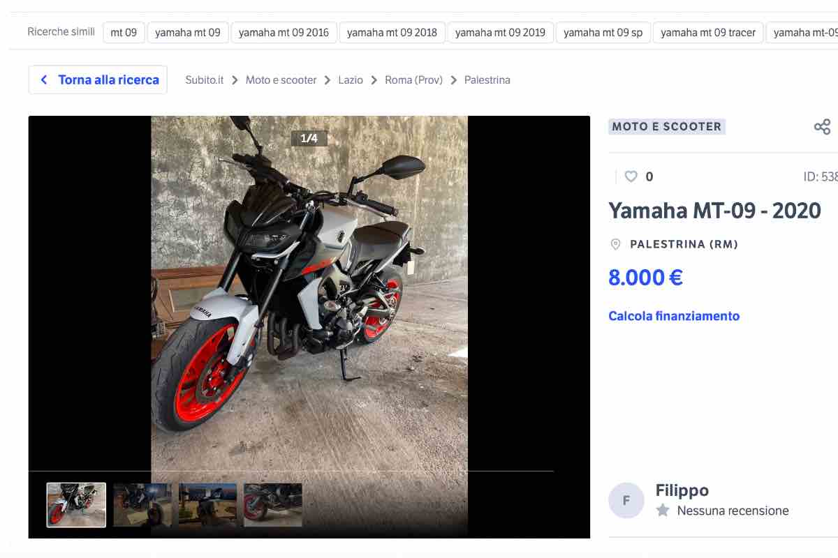 Grande offerta motocicletta