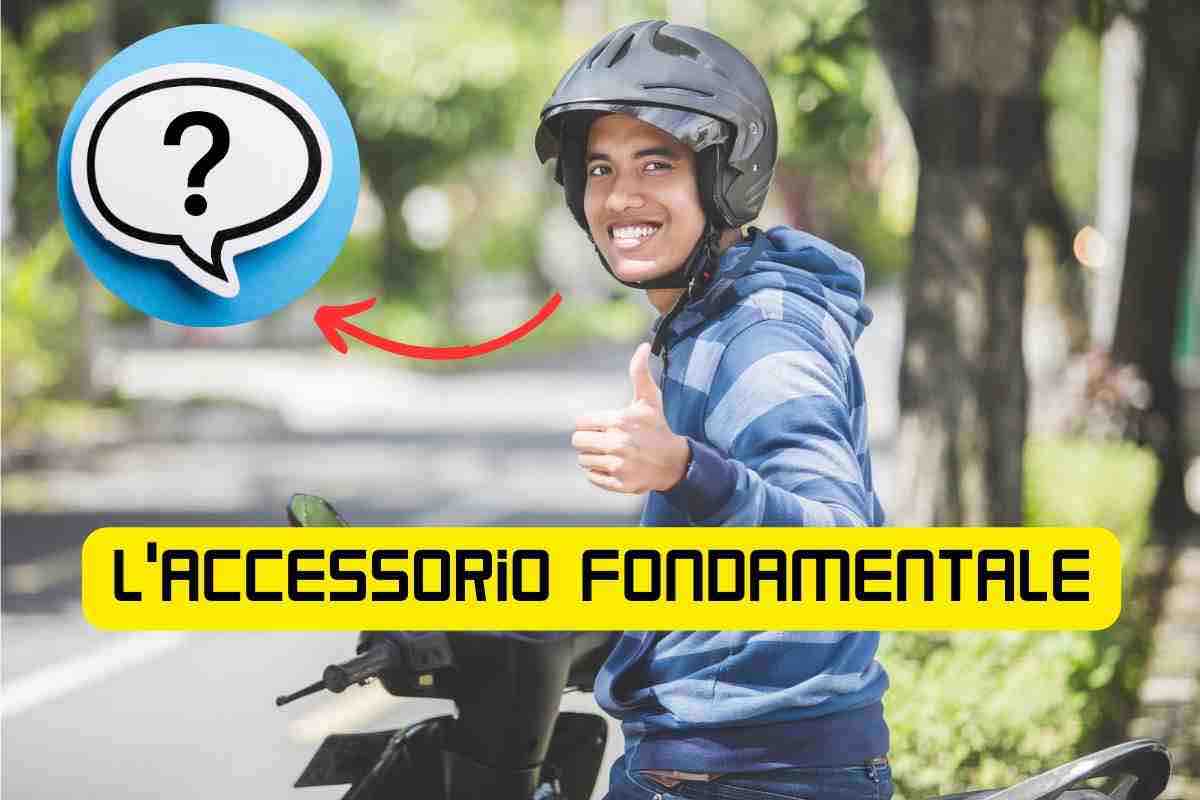 Motocicletta accessorio fondamentale