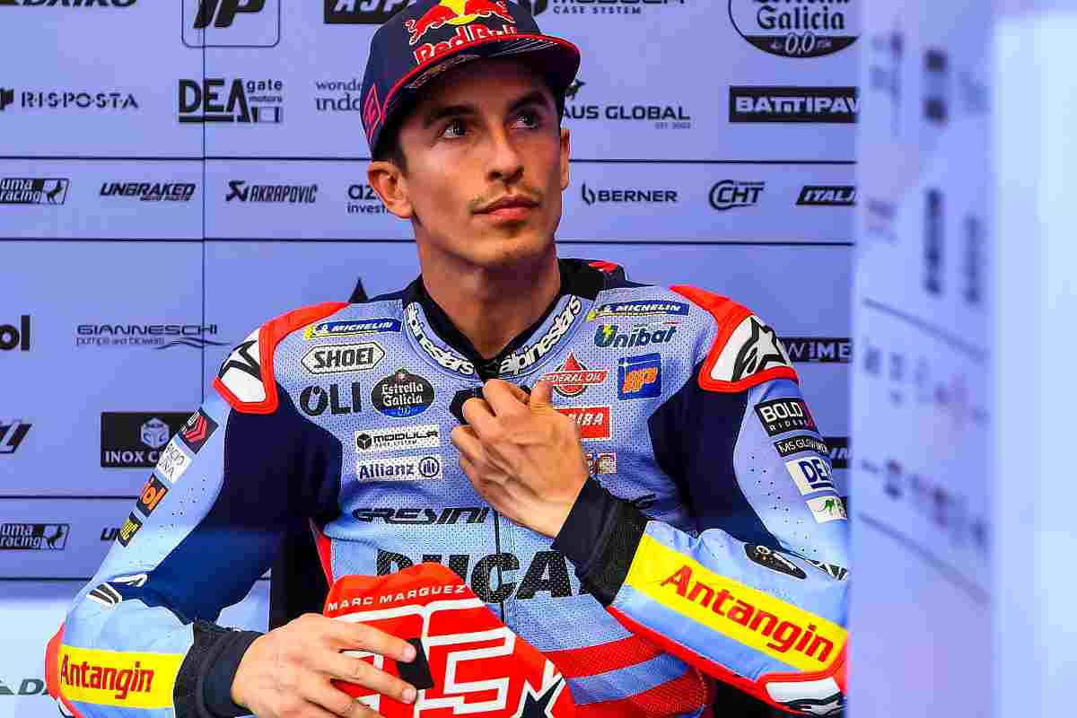 Marc Marquez, che sfortuna