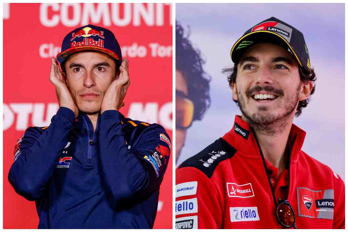 Marc Marquez e Pecco Bagnaia che frecciata