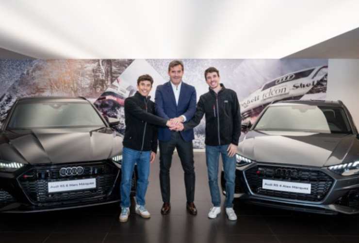 I fratelli Marquez sono diventati testimonial di Audi