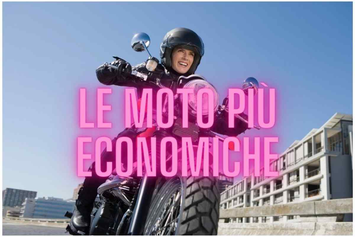 Moto ecco le meno costose