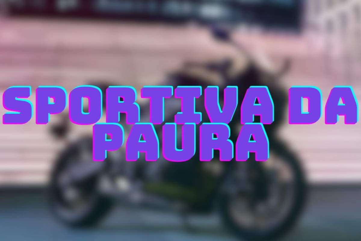 Moto nuova sportiva