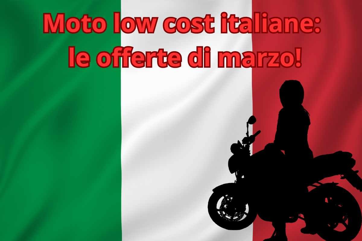 Moto low coste e italiane: quante offerte nel mese di marzo