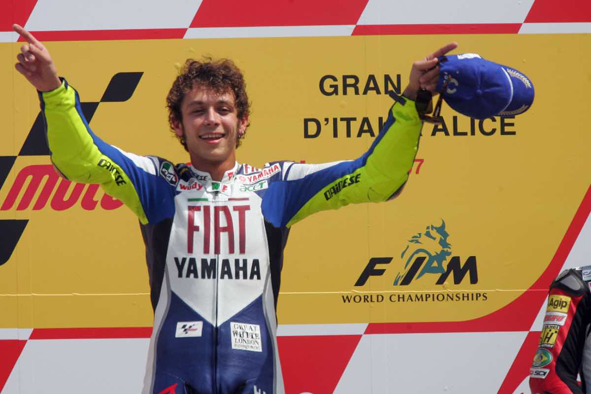 Valentino Rossi podio
