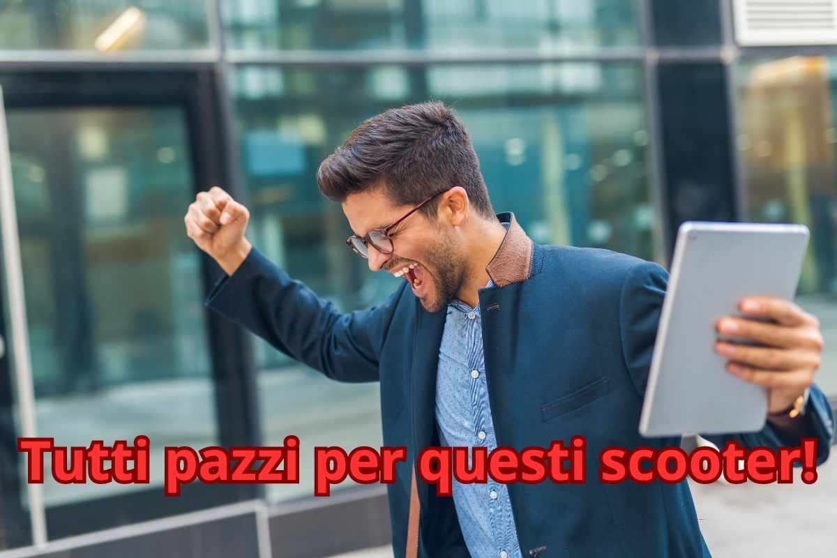 Tutti pazzi per questi scooter